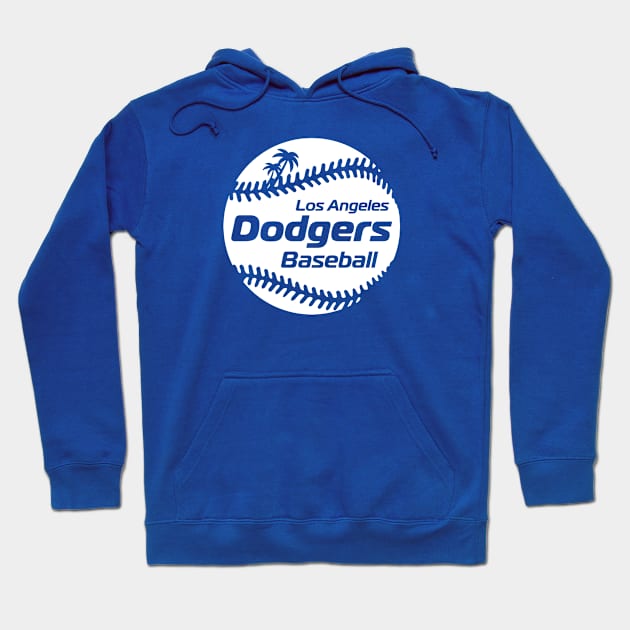 Dodgers 80s Retro Ball Hoodie by Throwzack